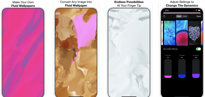 Fluid Wallpaper maker - iPhone paid apps free