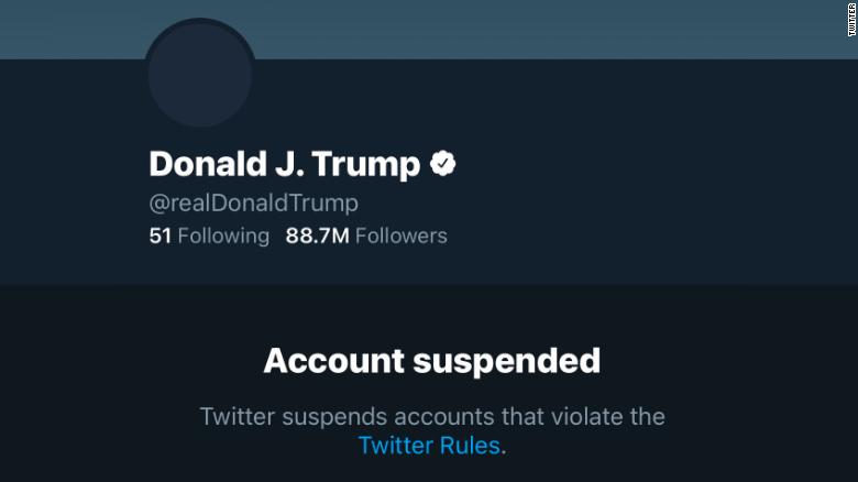 Twitter bans Former US President Donald Trump