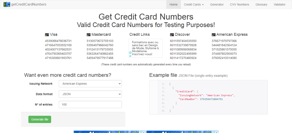 Virtual Credit Cards for free trials - Best VCC Generators