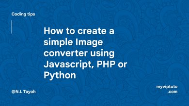 How to create a simple Image converter using Javascript, PHP or Python