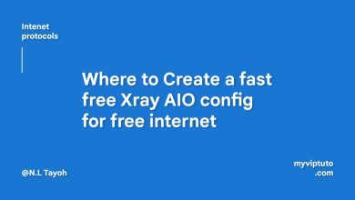 create a fast free Xray AIO config for free internet