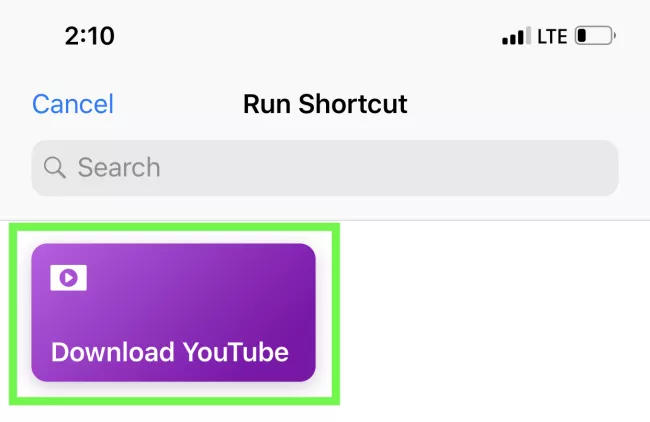 Download YouTube videos on iPhone or iPad