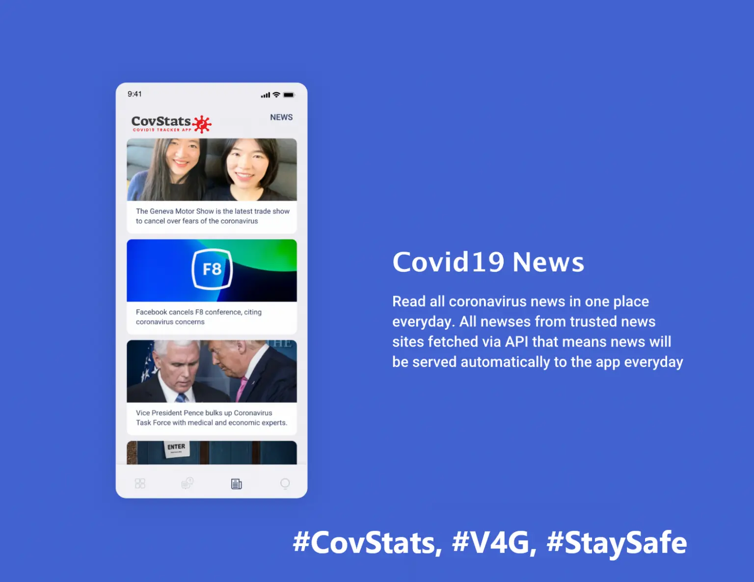 covid-19 tracker app