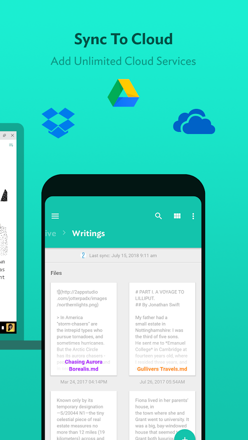 JotterPad : best markdown editors for Android