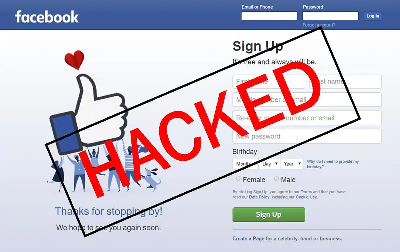 signs that your Facebook account is hacked